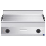 Electric griddle, tabletop, smooth chromed plate