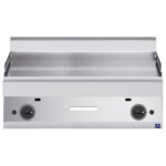 Gas griddle, tabletop, smooth plate