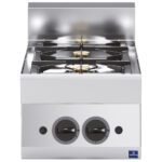 Gas hob, 2 burners