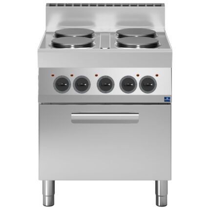 Electric range, 4 plates, 1 electric convection oven