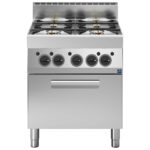 Gas range, 4 burners, 1 gas oven