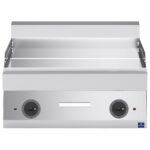 Electric griddle, tabletop, smooth chromed plate