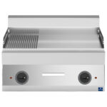 Electric griddle, tabletop, 1/3 grooved and 2/3 smooth plate