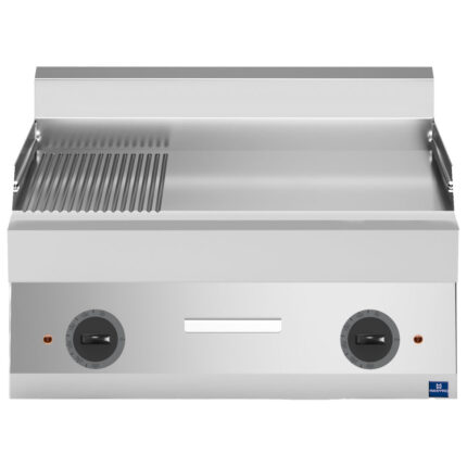 Electric griddle, tabletop, 1/3 grooved and 2/3 smooth plate