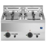 Electric fryer, tabletop, 10+10 litres - 18 kW