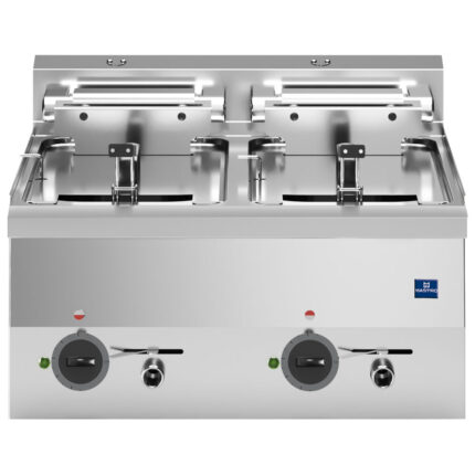 Electric fryer, tabletop, 10+10 litres - 18 kW
