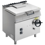 Electric tilting bratt pan, capacity 60 litres, stainless steel well