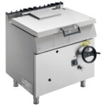 Gas tilting bratt pan, capacity 60 litres, stainless steel well