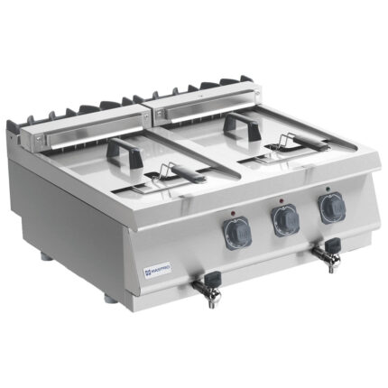 Electric fryer, tabletop model, 2x 10 litres