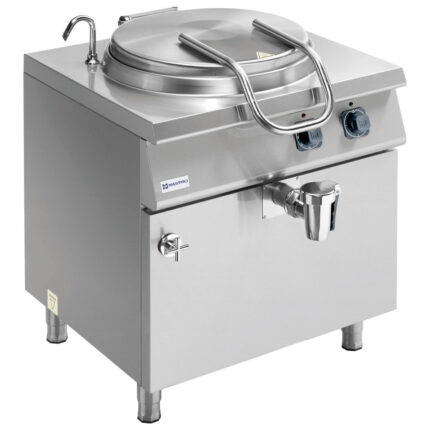 Electric boiling pan, direct heating, capacity 60 litres