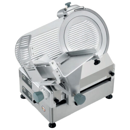 Gravity slicing machine, blade ø 350 mm, with motorized carriage