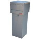 Wall cupboard with sliding doors