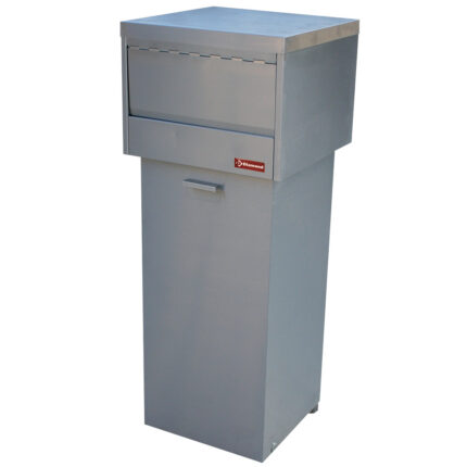 Wall cupboard with sliding doors