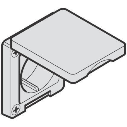 Built-in electrical socket 380-415 V