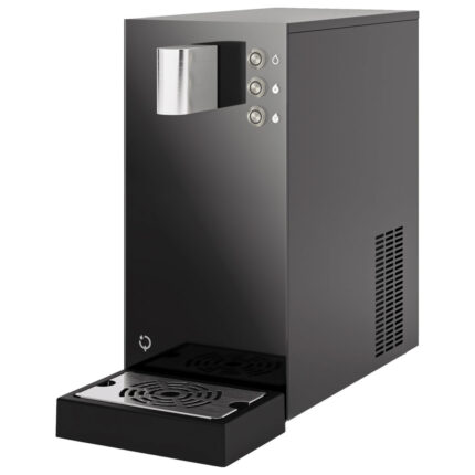 Water dispenser 30 litres/hour, ambient (still)/cooled/sparkling water - colour black