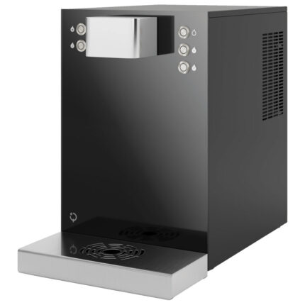 Water dispenser 60 litres/hour, ambient (still)/cooled/sparkling water - colour black