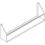 Bottle holder, single, 800 mm