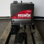 Insulated box Redbox with battery and car docking station for 10 pizzas each 33x33 cm - SHOWROOM