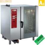Electric oven boiler steam and convection 10x GN 1/1+ Cleaning