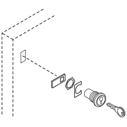 Lock for neutral bar elements