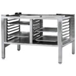 Support with guides for 6x GN 1/1 and 10x GN 1/1 VIRTUS gas convection ovens