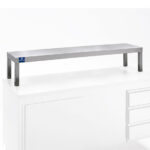 overshelf, 1- tier overshelf, side open, 1600x350 mm