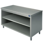 Neutral work cupboard, open, without upstand, 1200x700 mm