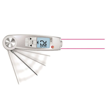 Multi-purpose infrared andpenetration thermometer up to +250°C
