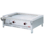 gas teppanyaki, tabletop, 2 zones