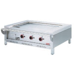 gas teppanyaki, tabletop, 3 zones