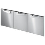 Doors kit for cabinet, 3 doors