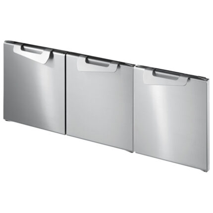 Doors kit for cabinet, 3 doors