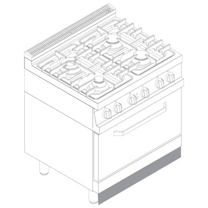 Plinth for 800 mm module