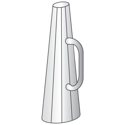 Funnel drainage boiling pan 100 litres