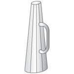 Funnel drainage boiling pan 150 litres