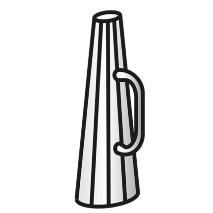 Funnel drainage boiling pan 50 litres