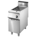 Gas fryer, capacity 1x 17 litres