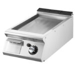 Gas griddle, top version, smooth plate