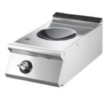 Induction wok, top version, 1 cooking zone 5 kW