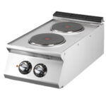 Electric range, top version, 2 hot plates