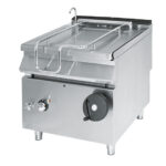 Electric tilting bratt pan, capacity 60 litres, stainless steel well