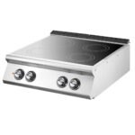 Induction plate, top version, 4 cooking zone Ø 220 mm each 5,0 kW