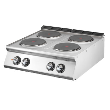 Electric range, top version, 4 hot plates