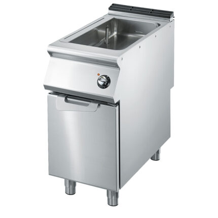 Electric multi-function bratt pan with door, capacity 13 litres
