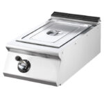 Gas bain marie, top version, GN 1/1+1/3