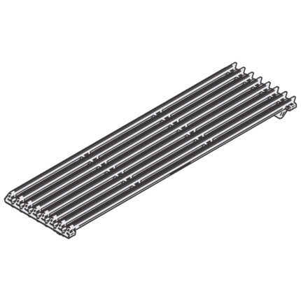 Reversible cast iron grill, meat/fish