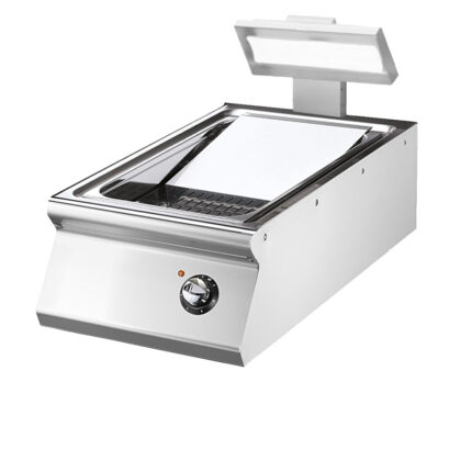 Heated chip dump, top version