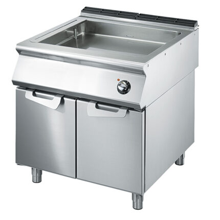 Electric multi-function bratt pan with doors, capacity 26 litres