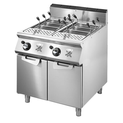 Gas pasta cooker, 2 GN 1/1 wells, capacity 2x 40 litres
