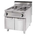 Gas fryer, capacity 2x 21 litres